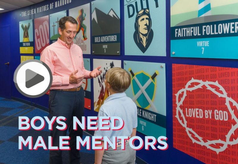 Boys Need Male Mentors