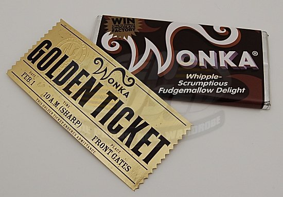 charlie and the chocolate factory blank golden ticket