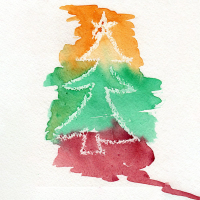 Christmas Art Camp: Watercolor Gift Tags