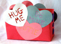 Valentine Box Decorating 